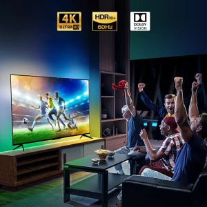 2024 Обновление Smart TV светодиодное экране экрана экрана синхронизированное светодиодное освещение