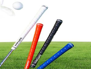 클럽 그립 13pcslot 랩 골프 그립 선택 TPE 재료 표준 2211176043150을위한 4 가지 색상