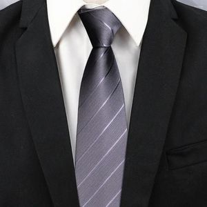 Bow Ties Män binder affärsarbete formellt tillfälle stripe silkeslen slät anti-rynk justerbar fest bröllopsläck