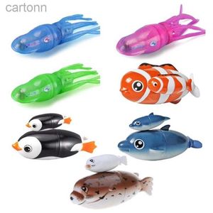 Bath Toys Fish Boat Floating Toy Bathtub Toy for Baby Battery Powered Educational Water Swimming Pool Toy Shower Gift for Infant 240413