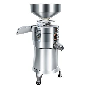 Juicers Electric SoyBean Milk Machine Ginder Portable Blender 1100W Semiautomatic Juicer Commercial Soymilk Filterfree Refiner