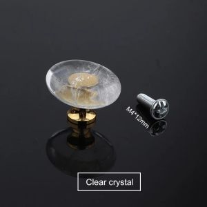 Natural Natural Stone Crystal Spirit Kitchen Cabinet Door Drawer Handle Small Gift Jewelry Box Decorative Handle