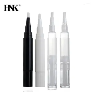Förvaringsflaskor 3 ml tom twist penna med pensel påfyllningsbar flaska kosmetisk container nagellackrör för konstfärg mascara oljor