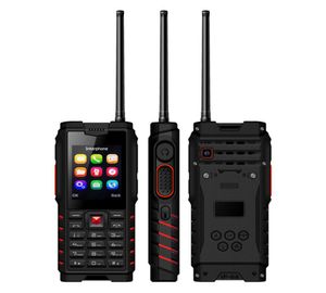 IOutdoor T2 Schockproofes Mobiltelefon IP68 Walkietalkie Intercom 4500MAH Power Bank 24039039 GSM Unlocked Feature Handy1756669