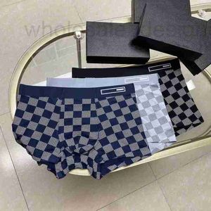 Underpants Designer Fashionable Men's Pure Cotton Underwear med lätt och andningsförmåga Design W8WV