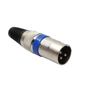 new XLR Cannon Male and Female DIY Audio Plug Color Circle Big Three-pin Balanced Mixer Microphone Cannon Male and Female Plug for XLR