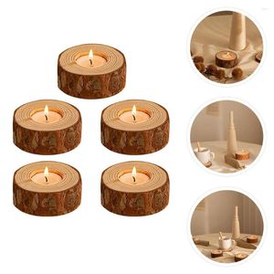 Titulares de velas 5pcs TODE