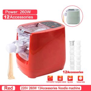 Producenci maszyny do makaronu elektrycznego automatyczne pierścień skórzany makaron makaronowy makaron warzywny maszynę do makaronu kuchenna do domu mikse z makaronem