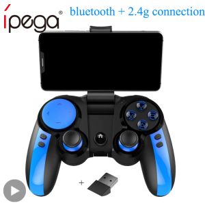 GamePads IPEGA 9090 PG9090 GAMEPAD Trigger PUBG Controller Mobilny joystick do telefonu Android iPhone PC Pad Pad Control Box Control