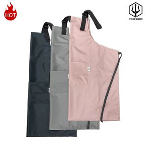Tattoo Apron Handmade Adjustable High Quality Waterproof Working with Neck Straps Tools Pockets Body Art Accessorie 240408