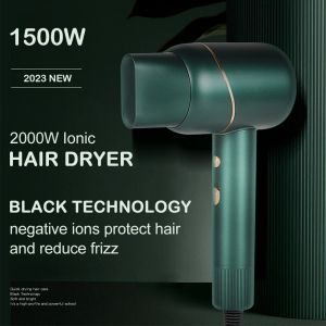 Dryers Ionic Hair Dryer Professional Electric Blow Dryer Mini Portable Travel Hair Dryers Hot & Cold 1500W Fast Drying Hairdryer