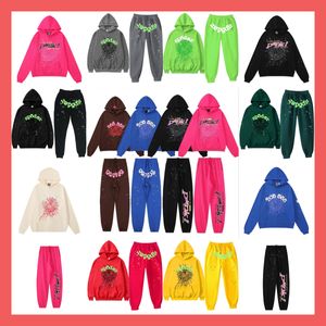 Spider Tracksuit 555 Sp5der Hoodie Man Young Thug 555 Designer Sweatshirt اثنين