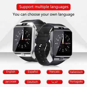 Смотреть DZ09 Smart Watch Relogio Android SmartWatch Phone Fitness Tracker Reloj Smart Watches Subwoofer Women Men Dz 09