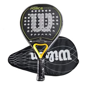 2024 Профессионал Padel Paddle Tennis Racket Soft Face Carbon Fiber Soft Eva Face Sports Racquet Outdoors Equipment 240408