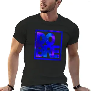 Polos da uomo Kids _AMP_ GIOVANI DOBRE FONTENE FRONTH BLU BLU GALAXY T-SHIRT EDIZIONE KAWAII CUSSIONI MENSI