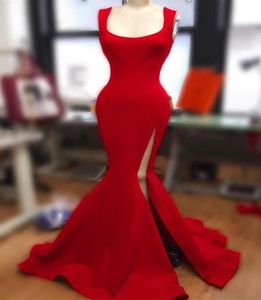 Factory Real Picture Split Mermaid Heavy Material Prom Dresses Floor Legnth Women Nigeria Style Prom Dress High Quality Fabric1378860