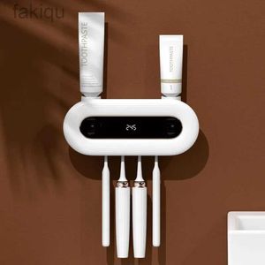 Toothbrush Sanitizer 3LIFE Intelligent Digital Display UV Sterilization No Rinse Pendulum Electric Toothbrush Holder 240413