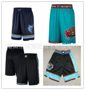 Big kids man basketball pants Grizzlies Morant blue big underpants athletic outdoor apparel Jerseys6423595