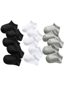 5 paia calzini per bambini ragazzi ragazze nere calze grigio grigio cotone morbido neonato neonati sciolti calzini comodi abiti sportivi per bambini 5277107