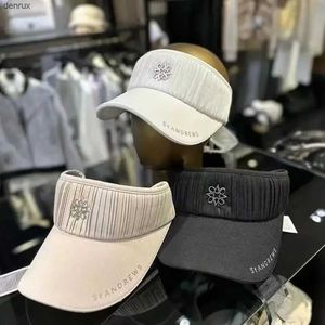 Caps de bola New Golf Sun Hat Fashion Simples ao ar livre Hapsa de esporte ao ar livre Golfe de chapéu de golfe feminino