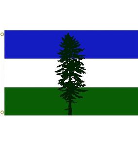 Ucuz Cascadia bayrağı uçan dekorasyon 3x5 ft banner 90x150cm festival parti hediyesi 100d polyester baskılı satış 5459802