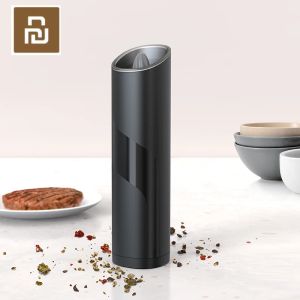 Blender Electric Automatic Mill Pepper And Salt Grinder LED Light 5 Modes Peper Spice Grain Pulverizer For Cooking