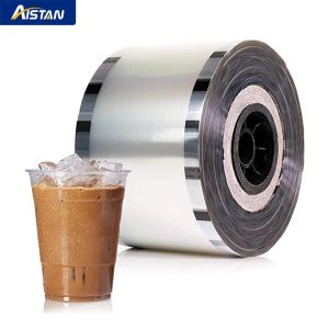 Machine F9095 Cup Sealer Film for Bubble Boba Tea Cup Sealing Machine Sealer Clear PP type 3000 cups/roll 90mm,95mm