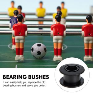 10 Pairs Kids Soccer Ball Foosball Accessories Bushing Table Football Rod Bearings Plastic Bushings Machine Supplies Child