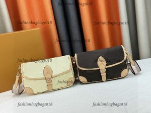 Pochette M45985 M46386 Bagieette Luksusowe designerskie torby damskie Portfel Męs