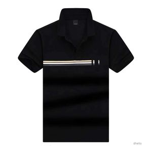 Bosss Polo Shirt Herren Polos T-Shirts Designer Casual Business Golf T-Shirt Pure Cotton Short Sleeves USA High Street Mode Marke Summer Top Clothing S6r5 Mxti