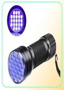 Mini 21 LED Black Light Marker Latarka UV Ultraviolet Torch Light4044827