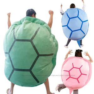 Funny Turtle Shell Plush Toy Adult Kids Sleeping Bag Stuffed Soft Tortoise Pillow Cushion Housewarming Creative Interesting Gift 240329