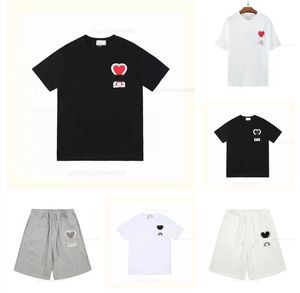 Amis Mens 디자이너 T 셔츠 여성 의류 독점 스타일 반바지 Tees Tees Unisex Summer Sports Undefined Party Croptop High End Luxury Tshirt Plus Camis 5XL