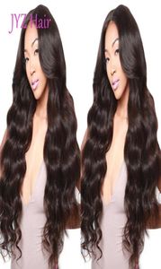 Spitzenfront Perücke natürliche Farbe Loose Wave Brasilian Malaysian Virgin Human Hair Voller Spitzenperücken unverarbeitet billig für den Verkauf710347555544760