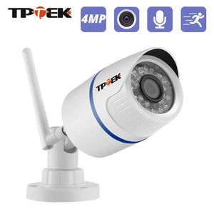 IP-Kameras IP-Kamera WiFi 4MP Outdoor Home Security Security Video Überwachung Video mit Camara HD 1080p Wireless Wi-Fi-Audio-Datensatz Camhi Cam 240413