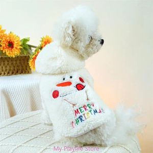 Dog Apparel Christmas Snowman Hoodie For Hiking Walking Camping Jackets Small Large Dogs Theme Coat Puppy