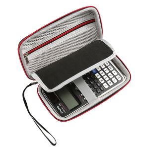 Calculators Fashion New Eva Hard Zipper Case Protective Storage Handle Cover Bag For Casio FX991DE / FX991EX Portable Calculator Påsar