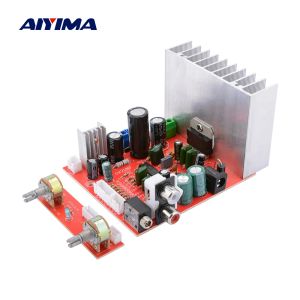 Amplifiers AIYIMA 2.1 TDA7377 Subwoofer Amplifier 38Wx3 Hifi Stereo Power Audio Amplifier DIY Amplificador Home Theater DC12V/AC12V