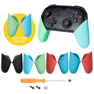 Casi Soft Touch Sostituzione Gestimone dell'impugnatura guscio di presa a mano fai -da -te per controller Switch Pro Wirelss