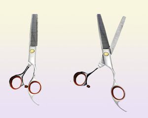 Hair Scissors Professional Japan Steel 7 3939 Pet Dog Grooming Cut Thinning Shears Cutting Berber Hairdressing ScissorsHair8212610