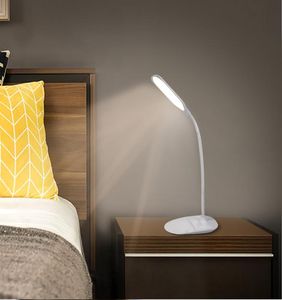 LED Desk Lamp Touch Control 3 أوضاع سطوع مصباح LED Eyecaring مع حامل هاتف USB شحن منفذ الهاتف لغرفة المعيشة 7252505