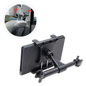 Acessórios Nintend Switch Back Back Seat Universal Car Montagem Cabeça Rota de 360 graus Porta de carro Ajustável para Nintendo Switch/iPhone/iPad