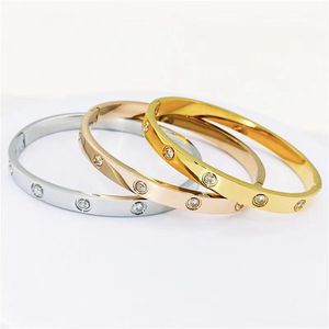 Projektant biżuterii bransoletki dla kobiet 18K złota biżuteria prawdziwa srebrna diament