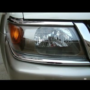 Для Mitsubishi Sport Pajero Race Car Accessories Transparent PC Material Furights Lights Стеклянная оболочка