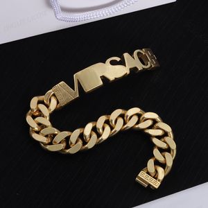 Newest Woman Designer Bangle Bracelet Classic Correct Letter Chain Bracelet Unisex Birthday Gifts Social Party Jewelry with Box