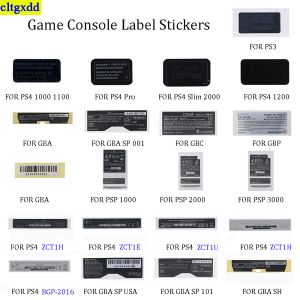 Accessories 10piece FOR GBA/GGB SP/GBC Game Console FOR PS3/PS4/PSP1000/PSP2000/PSP3000 Shell Warranty Repair Sticker Label Replacement