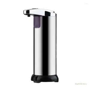 Liquid Soap Dispenser QX2E 3 Levels Adjustable Hand Stainless Steel Dish