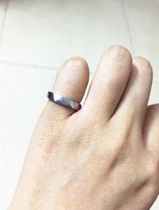 3 mm nowy inżynier kolekcji Pierścień na urodziny Prezent Custom Rozmiar 5678910 Klasyczna Kanada Inżynieria Kobiety Mężczyźni Pinky Iron Rings9700161