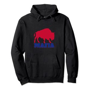 Bills Mafia Great Gift Buffalo Sports Bull Tailgate Party Pullover Hoodie Unisex S5XL Blackgreynavyroyal Bluedark Heather5417086