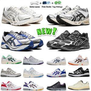 Designer Männer Frauen leiten Freizeitschuhe Gel NYC Graphit Oyster Grey Kayanos 14 Creme Solar Power Haferflocken reiner weißer Orange Trainer Outdoor -Turnschuhe